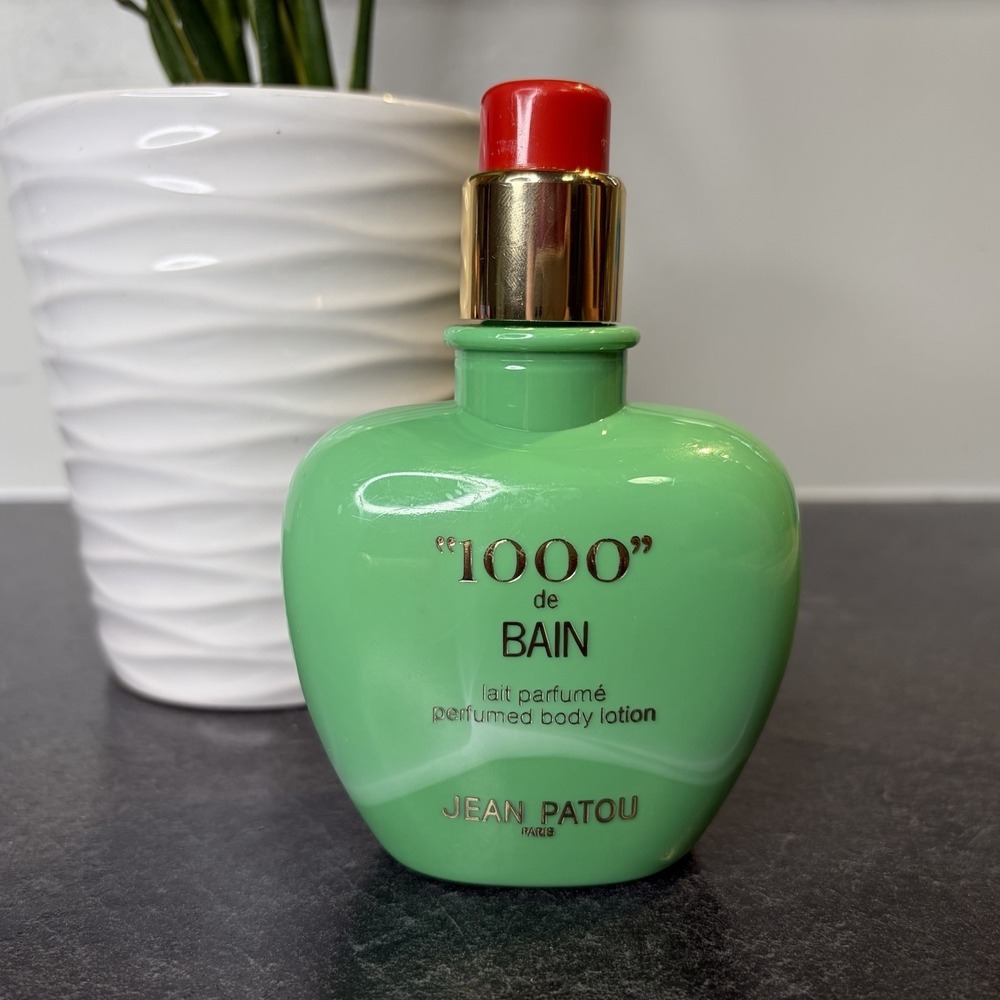 Vintage Jean Patou 1000 De‎ Bain Body Lotion 200ml Large Size